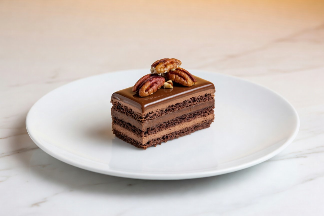 Entremets «Пекан, шоколад и крем-брюле»: рецепт от Ogre de Carrouselberg