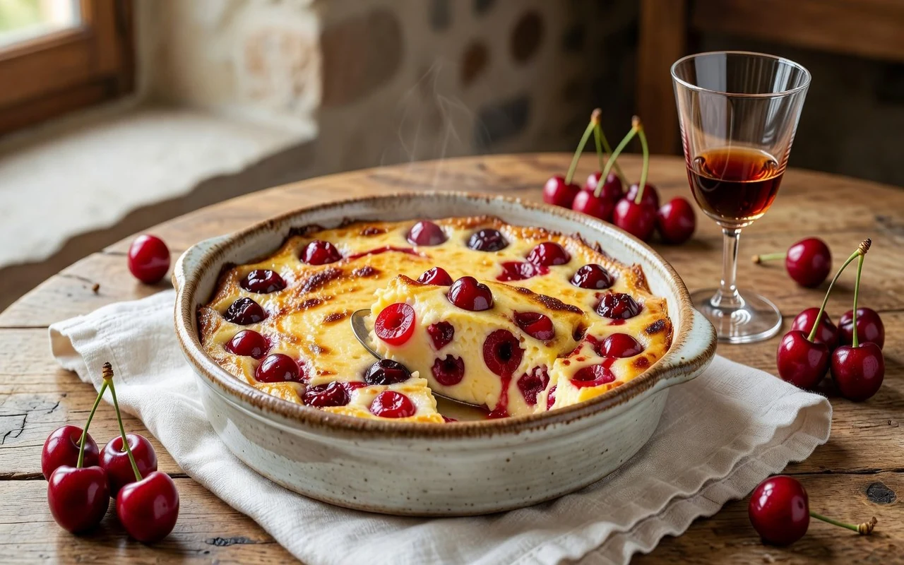 Клафути с вишней: лимузенский рецепт с kirsch и косточками