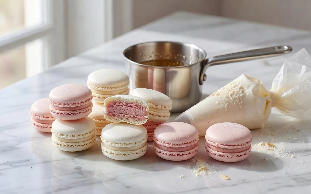 Рецепт макарон (Macarons) от Пьера Эрме: Итальянская меренга и секреты идеальной «юбочки»