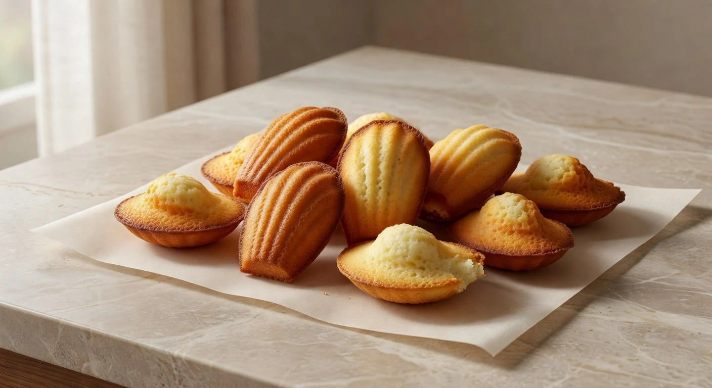 Мадлен: beurre noisette, температурный шок и горб — техника Ritz Paris